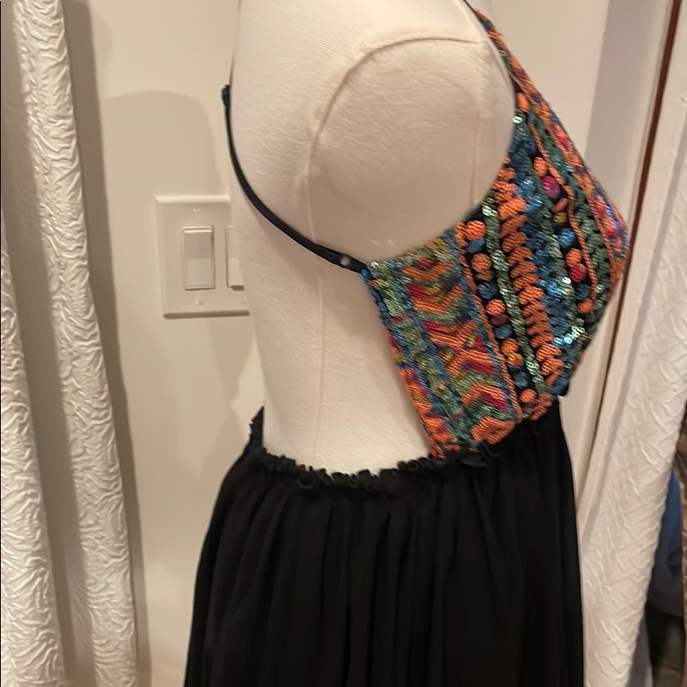 WINDSOR Colorful Geometric Patterned Dress Homecoming Mitzvah NWT Small - Picture 4 of 10